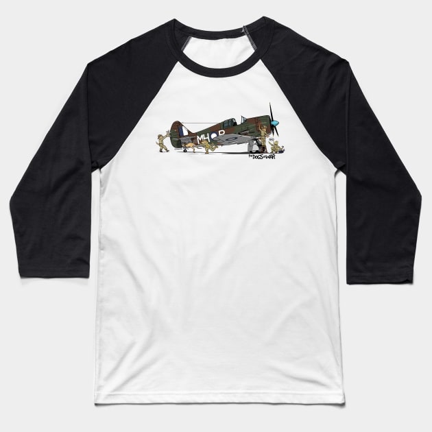 The Dogs of War: CAC Boomerang Baseball T-Shirt by Siegeworks
